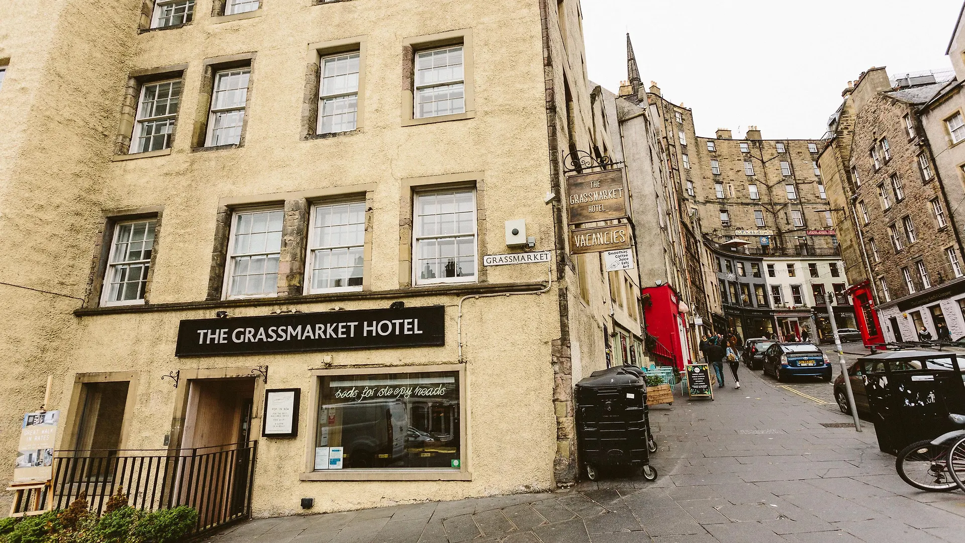 Grassmarket Hotel Edinburg Storbritannien