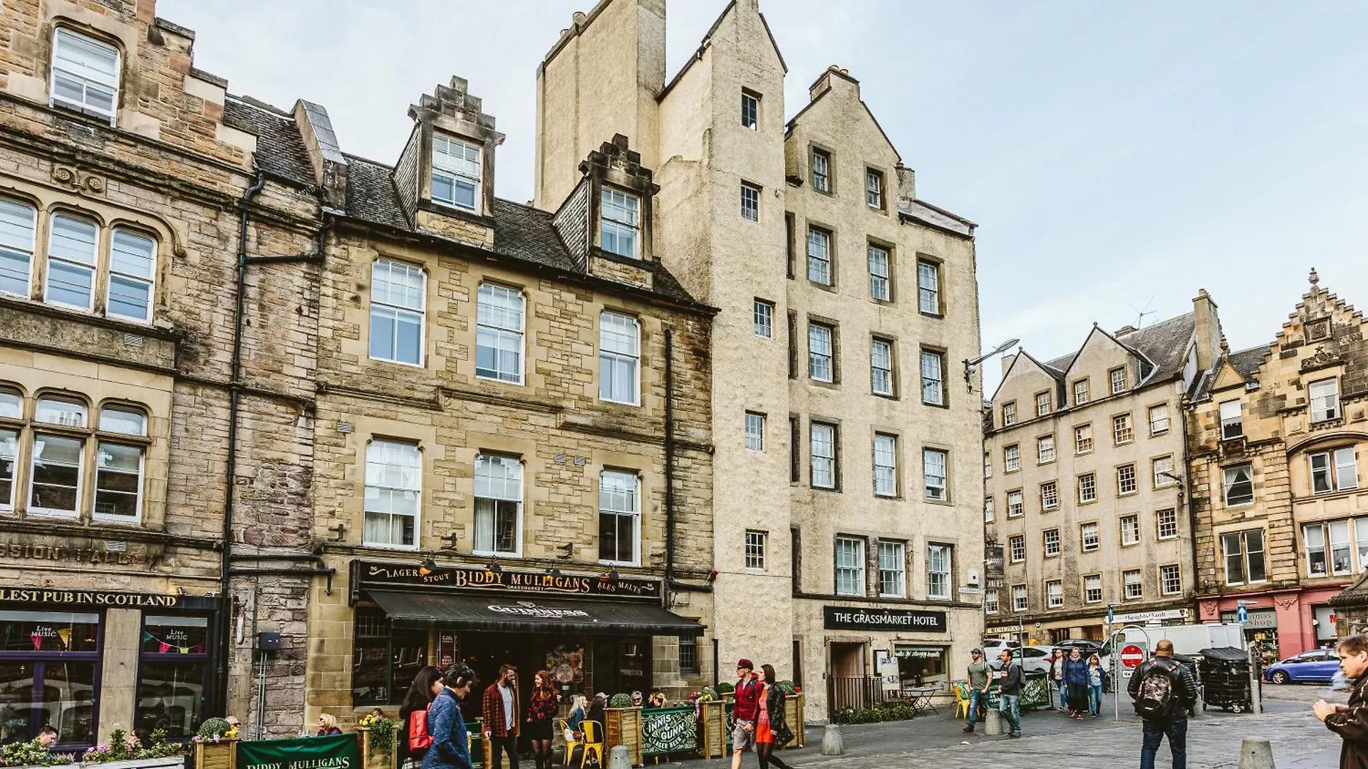 ***  Grassmarket Hotel Edinburg Storbritannien
